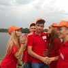 Команда молодежи Астаховского с/п "Дружба" на III слете активной молодежи Каменского района "Открытый воздух"